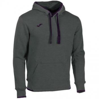 Joma - Sudadera capucha invictus gris melange oscuro para hombre