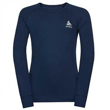 Maglia Funzionale a Manica Lunga Odlo Active Warm Eco per Bambini - Blu, Taglia 80