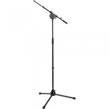 K&M 21010 Zwarte Microfoonstandaard