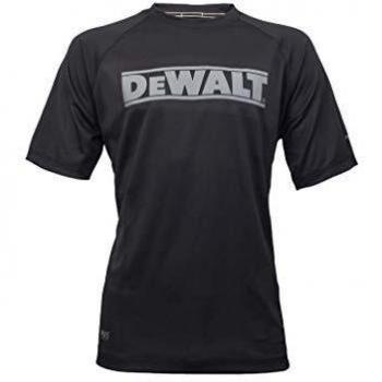 DeWALT EASTON XXL Easton Black PWS Performance T-Shirt, Size XXL