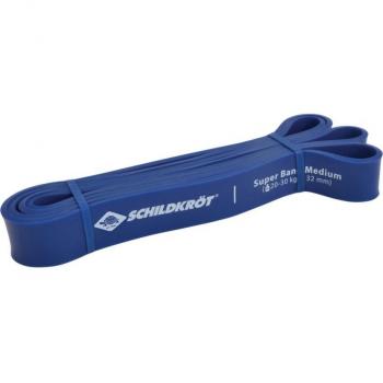 Bande de résistance Schildkröt Super Band Medium 32 mm - bleu, 20-30 kg