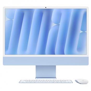Apple iMac 24 Retina 4,5K M4 mit 10-Core CPU/GPU, 16GB RAM, 512GB SSD in Blau