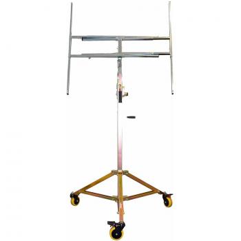 Akifix NAP01004 Lève-alastre, télescopique, à crémaillère, démontables, 3 Roues