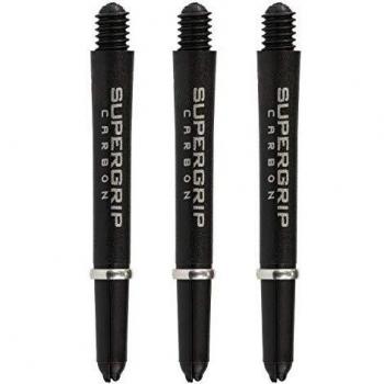 Harrows SuperGrip Carbon Green Midi Darts Shafts 40mm