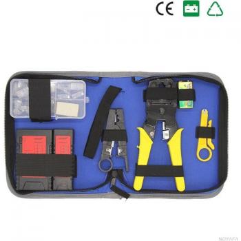 Noyafa NF-1206 LAN Cable Crimping and Testing Tool Kit for RJ45, RJ11, CAT5