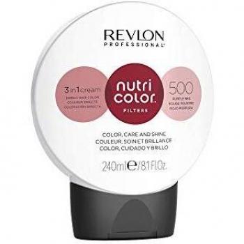 Revlon Professional Nutri Color Filters Máscara Capilar Temporária 500 Vermelho Púrpura 240 ml