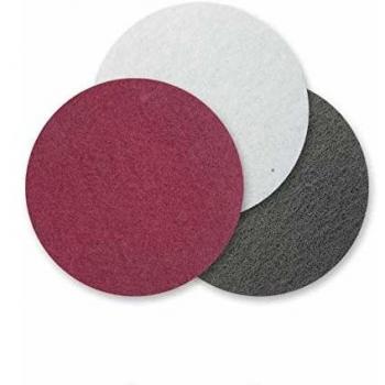 Disco Abrasivo Fleece Ultra Fine Ø 150 mm per Levigatrici Rotorbitali (10 Pz., ca. g 600) - Menzer