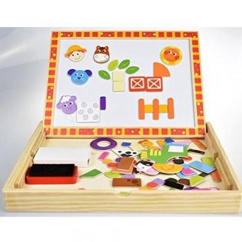 Wooden Magnetic Farm Puzzle - Tooky Toy
