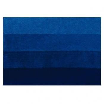 Spirella Badematte Four, Duschvorleger 55 x 65 cm, 90% Polyester, 10% Acryl, Blau
