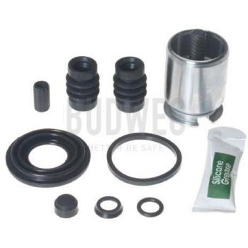 Kit de Reparação da Pinça de Travão Budweg Caliper 209178L para Fiat Bravo 2 e Stilo 3/5 portas com Mecanismo para Freio de Estacionamento