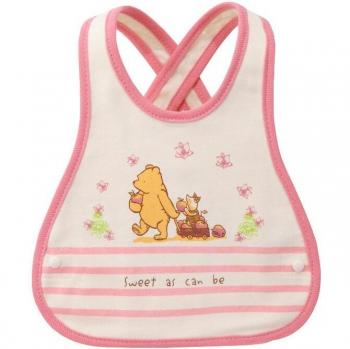 4-Layer Cartoon Cross Bandana Bibs for Babies 0-2 Years with Button