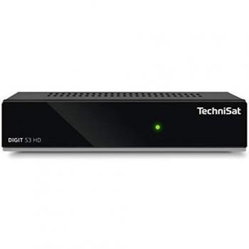 TechniSat DIGIT S3 HD Satellite Full HD Black TV set-top box DIGIT S3 HD, Satellite, Digital, DVB-S,DVB-S2, PAL, 576i,576p,720p,1080i,1080p, 4:3, 16:9