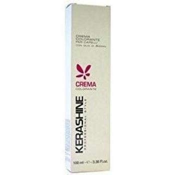 Kerashine Crema Colorante para Cabello con Aceite de Argán 100 ml 8D Rubio Claro Dorado