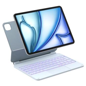 Inateck Magnetische Tastatur Hülle für 11 Zoll iPad Air und Pro mit 7-Farbiger Hintergrundbeleuchtung