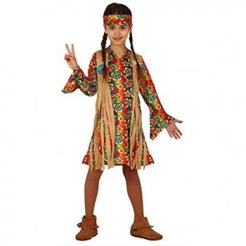Costume da Hippie per Bambina 10-12 Anni con Fiori
