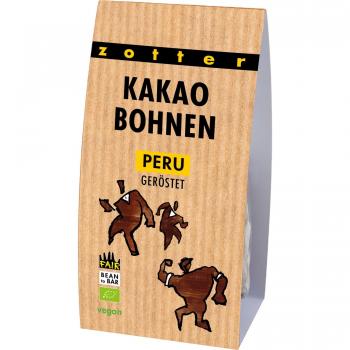 Peruanische geröstete Kakaobohnen