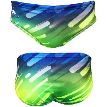 Turbo Blu Flash Water Polo Trunks XL - Green Blue Yellow