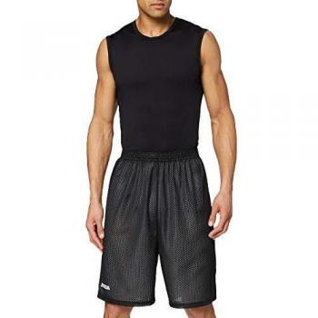 Joma Rookie Reversible Basketball Shorts Black-White for Kids