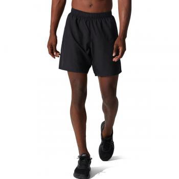 ASICS Herren 2-in-1 Laufshorts 7 Zoll - Schwarz, Größe M