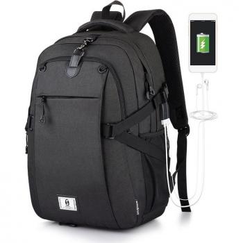YIXIAO Men's Sports Basketball Backpack with Laptop Compartment and Football Fitness Training Storage