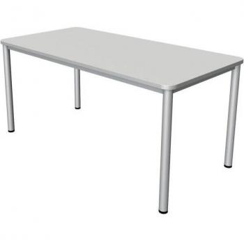Schreibtisch Prime 160x80cm - lichtgrau