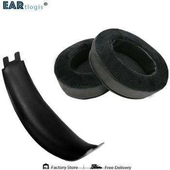 Velvet Replacement Parts for HyperX Cloud Flight and Flight S Headsets - Ear Pads, Microphone, Bumper, Headband, Earmuffs