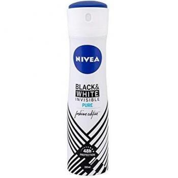 Nivea Invisible Pour Noir & Blanc Antiperspirant 48h Pure 150ml