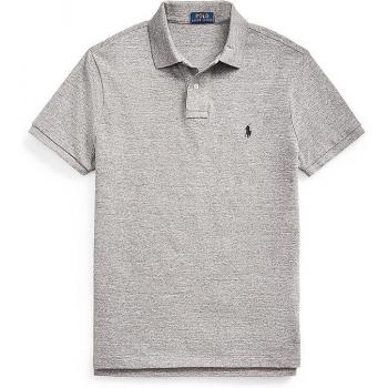 Polo Ralph Lauren Men's Custom Slim Fit Polo Shirt - Grey - Size: XXL/44 Regular