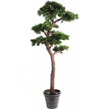 PEGANE Plante Artificielle Haute Gamme Spécial extérieur/PIN Artificiel Bonsai UV - Dim : 220 x 120 cm