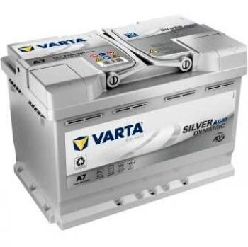 Bateria Varta Silver Dynamic AGM 12V 70Ah 760A - Tecnologia Start-Stop, Alta Capacidade e Eficiencia Energética