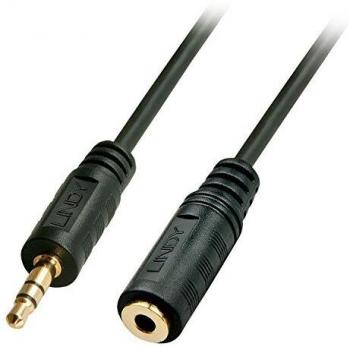 Lindy 35654 5m 3.5mm 3.5mm Black audio cable